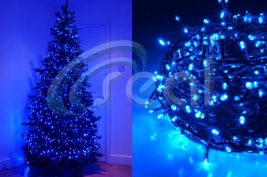 LED Christmas Lights - Blue