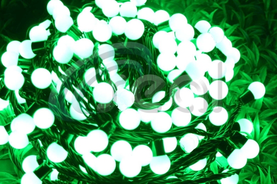 LED Cherry Lights - Green