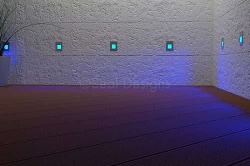 LED Wall Light - Blue - Image 3