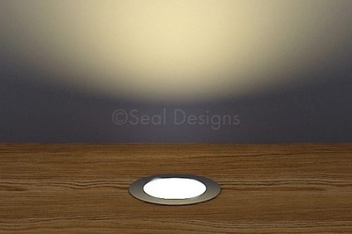 10 x 30mm Kit - Warm White Stainless Steel Round Bezel