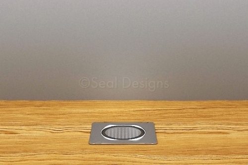 10 x 30mm Kit - White Stainless Steel Square Bezel - Image 2