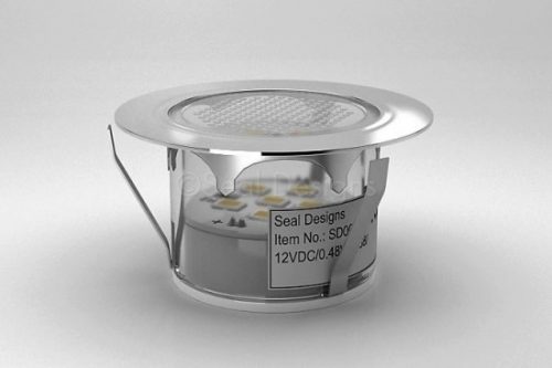 10 x 45mm Kit - White Stainless Steel Round Bezel - Image 7