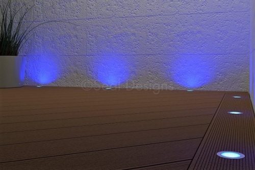 10 x 60mm Kit - Blue Stainless Steel Round Bezel - Image 4