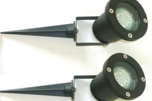 2 x Garden Spot Light - Green - Image 2