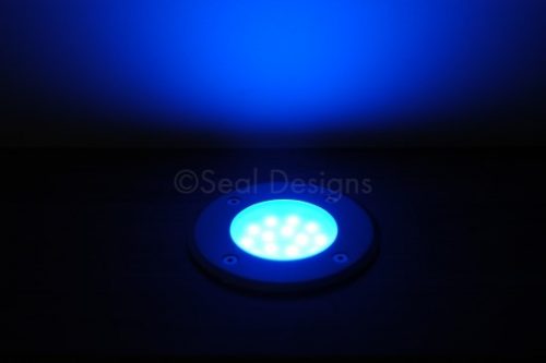 240v Drive Over Light - Blue