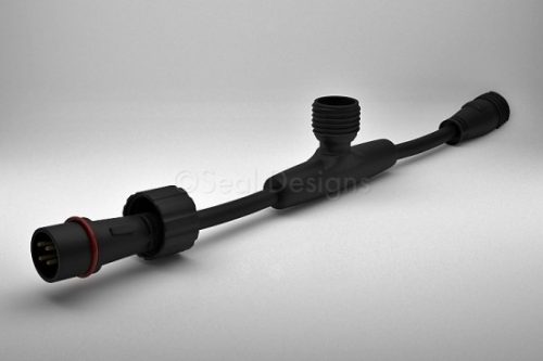 1 x 4 Core T-Connector