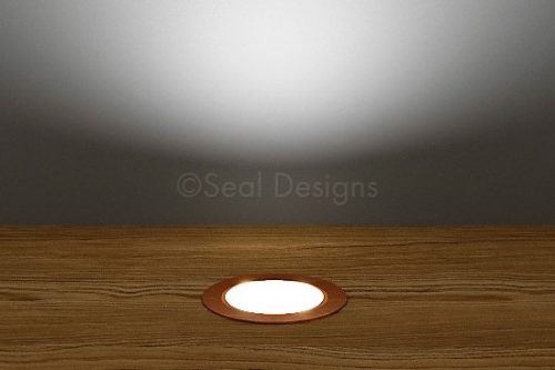 10 x 30mm Kit - White Copper Round Bezel