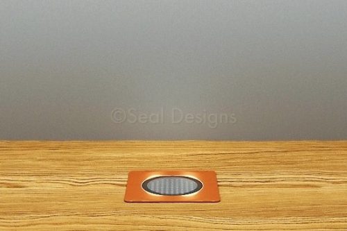 10 x 30mm Kit - Blue Copper Square Bezel - Image 2